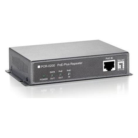 Ripetitore PoE level POR-0200 2 porte PoE 200 m (1/4)