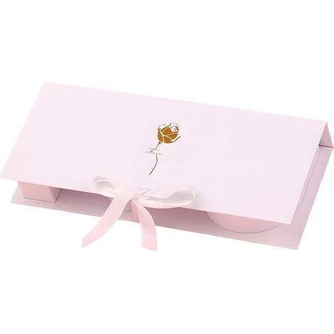 Caja de regalo de cartón con combinación de letras - Blanca (1/2)