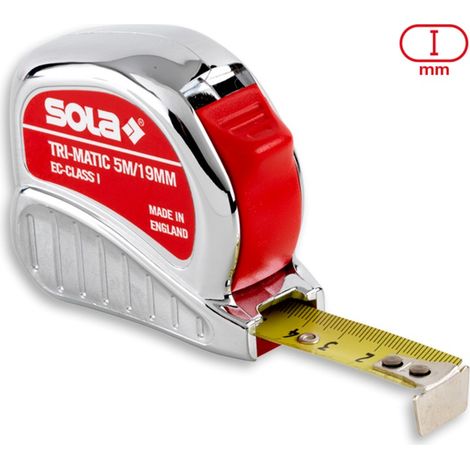 Sola Rollmeter Tri Matic 5 m