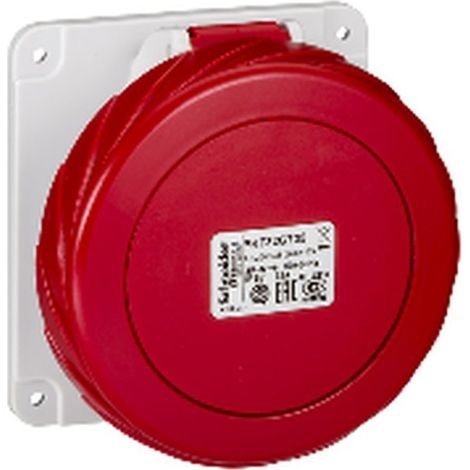 Presa da incasso TOR 32A 3PNT 380-415V IP67 per uso esterno
