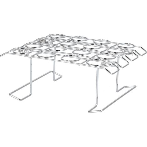 Foldable Cupcake Cone Rack 16 Holes Ice Cream Display Stand Storage Shelf for Party Birthday (1/5)