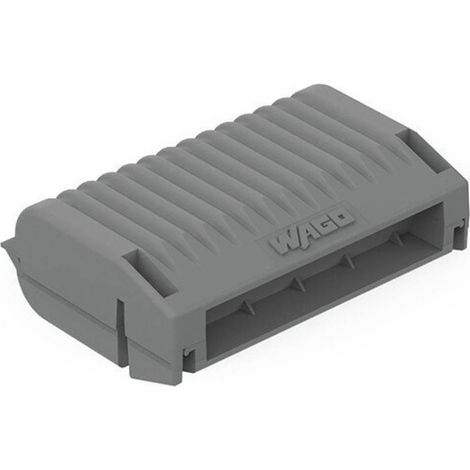 WAGO 207-1433 Boîte de gel pour bornes de raccordement flexible: - rigide: - 1 pc(s) gris X514982 (1/2)