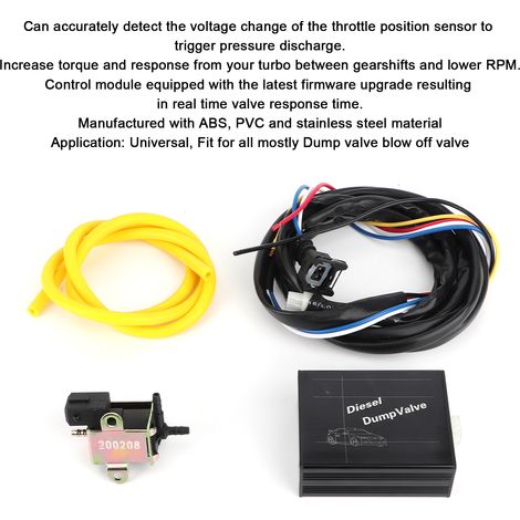 Elektronisches Steuerungsset für die Auslassventile des Turboladers von Dieselmotoren (Autoteile) (1/5)