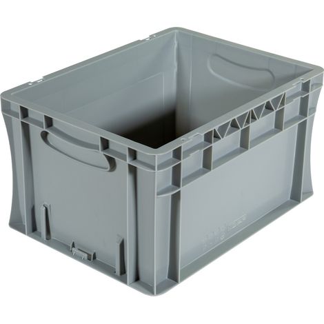 Bac palettisable norme Europe - Poignées fermées - 400x300x220 mm - 20 litres - 5000311 (1/5)