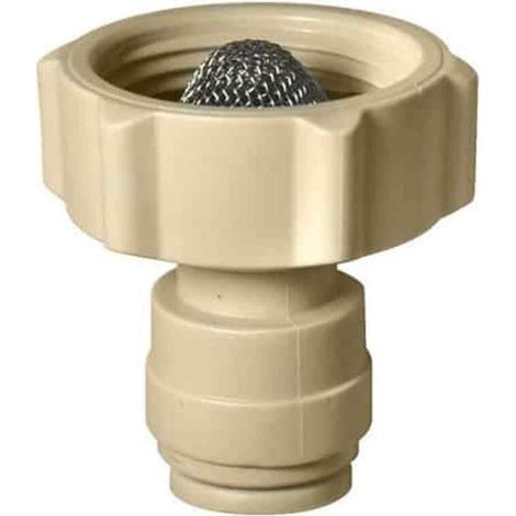 Raccord Brumisation - Filetage Extérieur 3/4 Pouces - Pour Robinet Extérieur - Connexion Étanche Tuyau Brumisation - Lot de 1 (1/5)