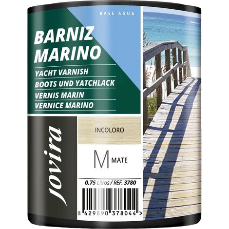 Vernis Marin À l'eau Spéciale résistance dans Les environnements Marins. 750 Millilitres, Mat (1/5)