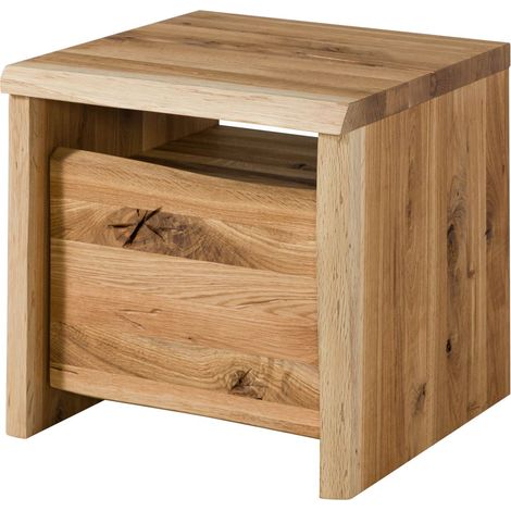 Nachttisch Wildeiche 45x45x45 natur geölt PURE OAK 117