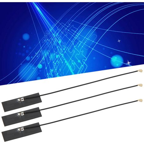 NZ-2.4G-FPC-008 Integrierte WiFi-Antenne, 2,4 GHz hochverstärkende omnidirektionale flexible FPC-Antenne, Bluetooth-Modul mit IPEX-Patch und IPEX-Anschluss. (1/5)