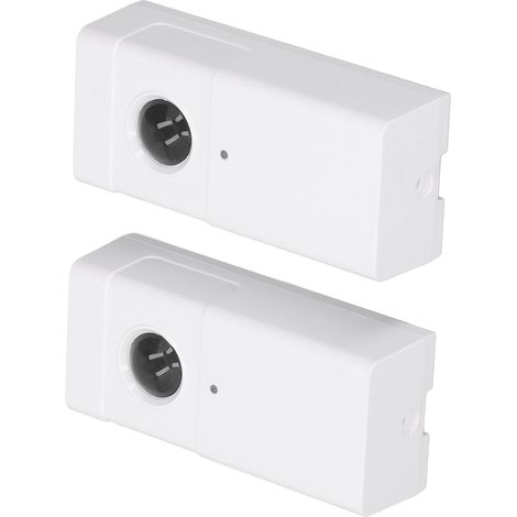 Capteur infrarouge d'ouverture de porte 940nm, portée de 30m, détecteur de porte à cellule photoélectrique à faisceau unique 12-24V pour la sécurité de la maison, blanc