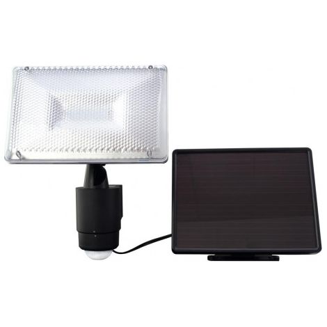 Projecteur LED Solar 12x05W noir avec Détecteur de mouvement (Par 2) (1/2)