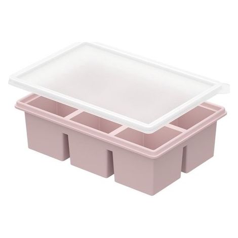 Bandeja grande para cubitos de hielo,Juego de 2 piezas,Material de silicona,Hace cubitos de hielo de 5 cm,12 cubitos de hielo (1/5)