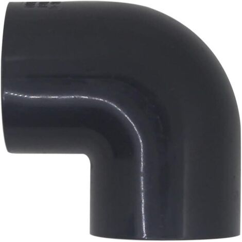 Pair Manchon coude 90 pvc 20 25 32 40 50 63 75 90 110mm raccord pression pvc PN16 (1/5)