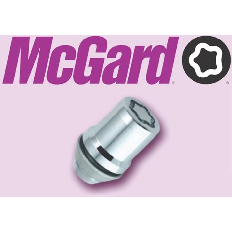 4 ECROUS ANTIVOL SU MCGARD M12X1.5/ 60°/ LONG. 32,5MM/ Ø19MM