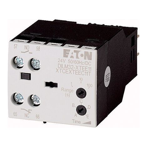 Module de temporisation 100-130VAC 0 5-10s retardé à la chute EATON DILM32-XTED11-10(RAC130)