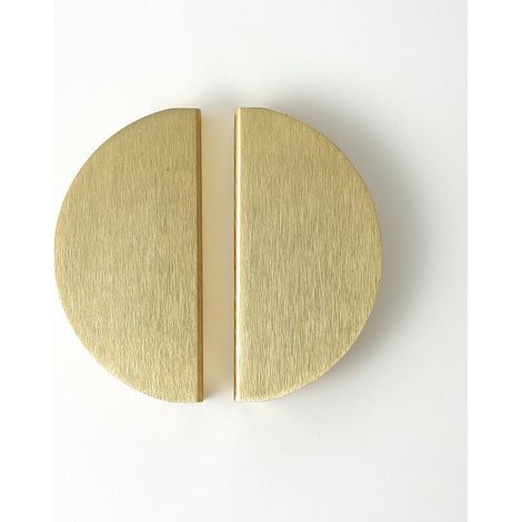 KZQ 12 Stück vergoldete Schubladen für Küchenschränke, Holzbodenschubladen für Toasterschubladen, minimalistische Schubladenschubladen für Badezimmerschränke, moderne Möbelschubladen. (1/4)