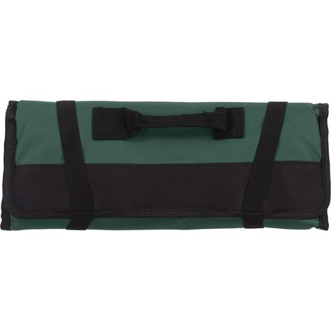 Sacoche multifonctionnelle en tissu Oxford épais résistant à l'usure, imperméable et portable, verte