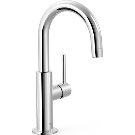 GRIFO MONOMANDO CON MANETA LATERAL PARA LAVABO LATIGUILLOS