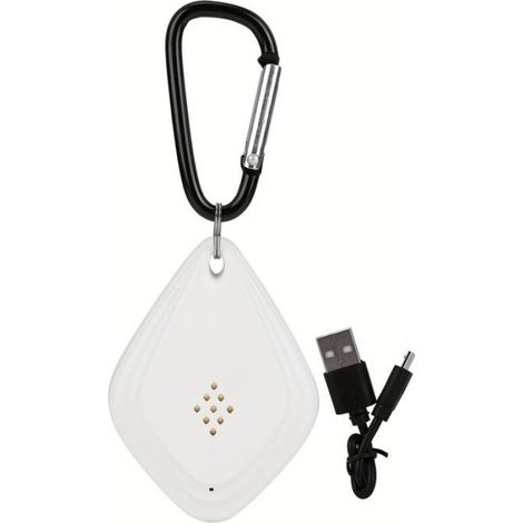 Répulsif À Ultrasons Contre Puces Et Tiques - Alimentation USB - Batterie Lithium-polymère Rechargeable - Usage Intérieur Et Extérieur - 1 Pièce (1/4)