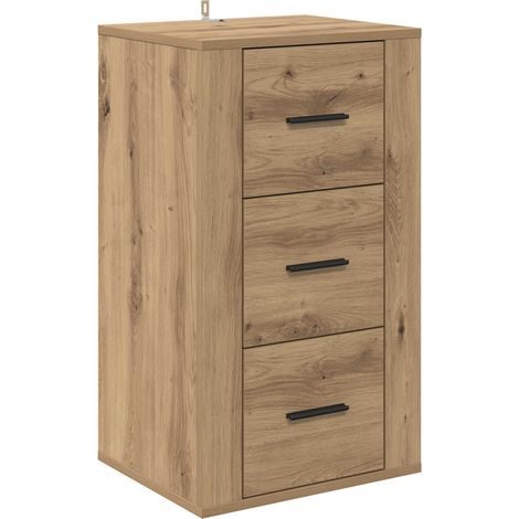 Maison Exclusive - Vitrina Roble artesanal 40 x 33 x 70 cm Madera