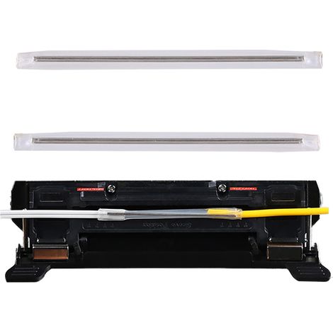 Lot de 100 gaines thermorétractables fibre optique 60mm protège épissure fusion tube chaud acier 3.4mm 2.25mm 1.2x55mm (1/5)