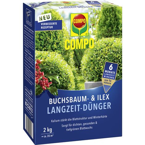 COMPO Buchsbaum- und Ilex Langzeit-Dünger 2kg (1/5)