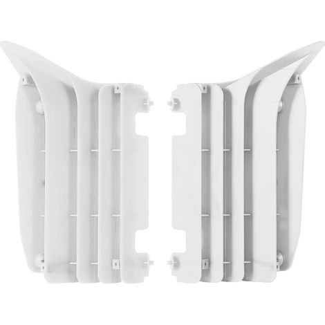 Griglie di protezione radiatore Polisport YZ YZF 250F 10 13 bianche resistenti