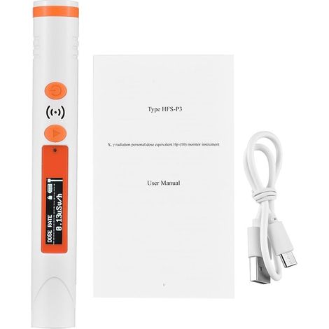 Kernstrahlungsdetektor in Stiftform, Geigerzähler, Kernstrahlungsdetektor, Röntgen-Beta-Gamma-Radioaktivitätsdosimeter
