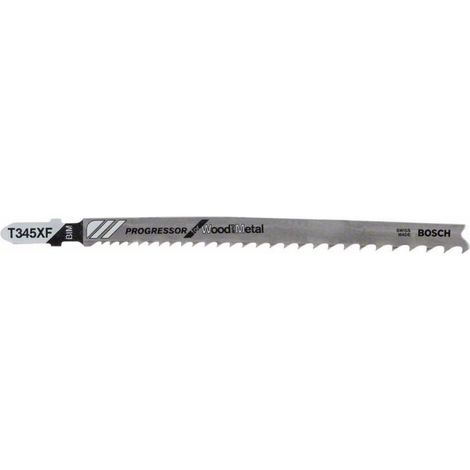 Bosch PRO T345XF Stichsägeblatt,132mm,5St - 2608634994