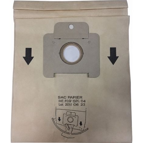 Papiertüten für NIlfisk Staubsauger (6 Tüten)