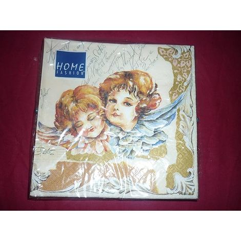 HOME FASHION-TOVAGLIOLI PER DECOUPAGE 20PZ.33X33 CM.