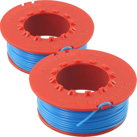 Applicable à Bobine et Fil de Coupe-Herbe pour Flymo ET21 Mini Trim St débroussailleuse pour McCulloch MT21 Pièce de Rechange FLY031 5131106090 599431890, pièces de Rechange pour débroussailleuse (1/5)