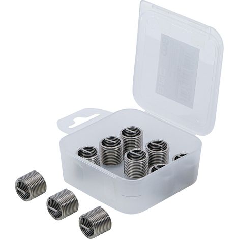 Insertos roscados bgs technic 4048769043346 metálico M14 x 1 5 mm