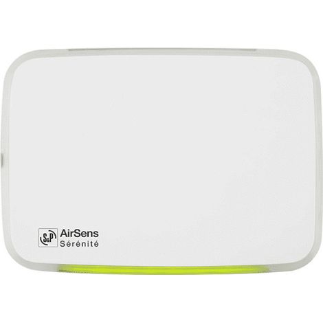 Sonde de Qualité d'Air Intérieur S&P Airsens avec Visualisation du Niveau de Pollution Connectable ModBus - 700130