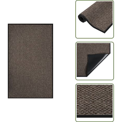 Paillasson Beige 90x150 cm - Tapis D'entrée - Paillasson Intérieur - Paillasson Extérieur - Tapis Absorbant - Tapis Résistant À L'eau (1/5)