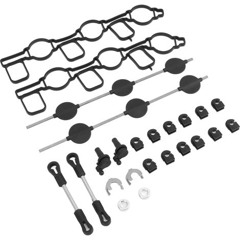 Kit de réparation collecteur d'admission 059129711, outil de remplacement pour volet de turbulence, compatible A4 A5 A6 A7 A8 Q5 Q7, 24 pièces (1/5)