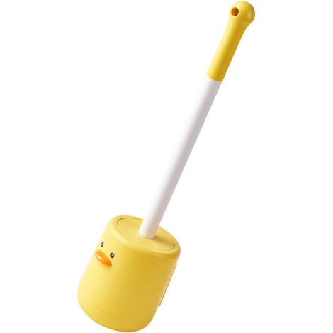 Brosse WC Healeved canard jaune un nettoyage efficace un nettoyage efficace des toilettes (1/5)