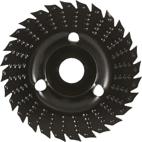 Disque de meulage en bois pour meuleuses d'angle 125 Mm Disque de râpe pour fraise à bois Disque flexible avec 28 dents 125 Mm Grindin (1/3)