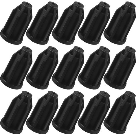 pour roulettes pivotantes 40 unités d inserts en plastique (1/5)