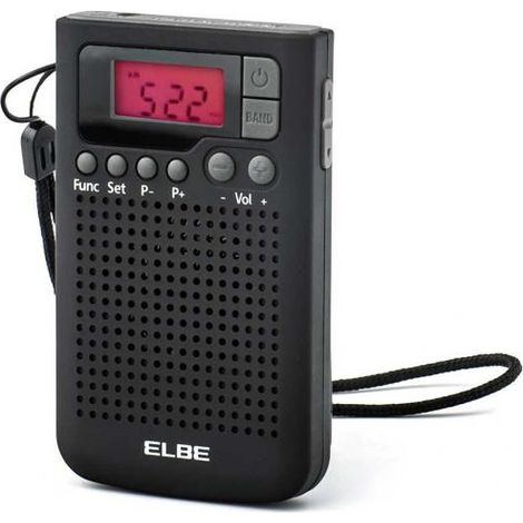 Radio Transistor ELBE RF-93 AM/FM Nero