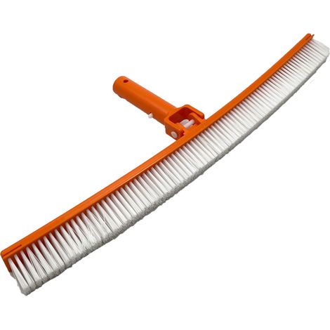 [Balai de Piscine] Abs Plastique Premium - Orange 51cm - 51×4.5cm, 300g - Brosse Large pour Nettoyage Rapide des Sols Salles de Bain et Toitures (1/4)