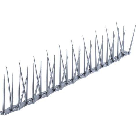 KADAX Vogelabwehr aus Kunststoff, Taubenabwehr Spikes, Vogelschutz für Balkon Fenster Dach Garten, V