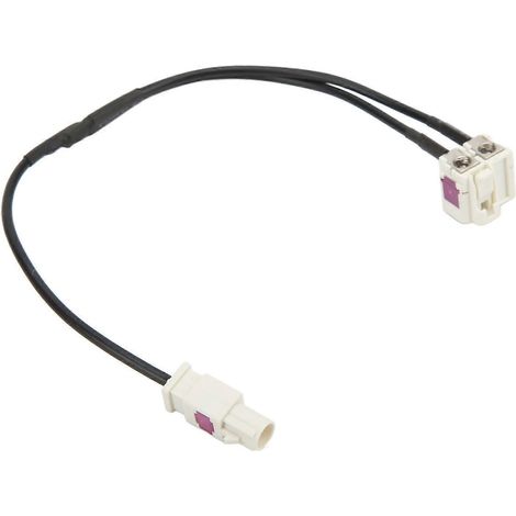 Câble adaptateur d'antenne radio en plastique ABS, accessoire automobile, compatible avec les modèles RNS 510, MFD3, RCD510 et RCD310.