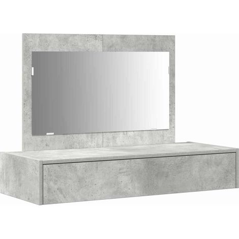 Maison Exclusive - Schminktisch mit Schubladen Grau 100 x 40 x 70