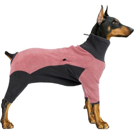 Veste polaire chaude d'hiver pour chien, pull à col roulé pour chiens de petite, moyenne et grande taille (1/5)