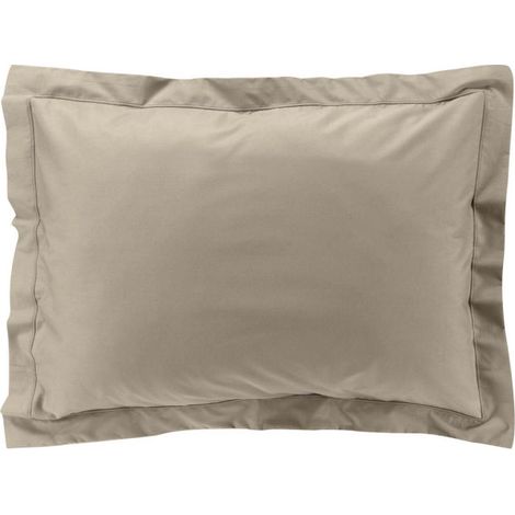 Taie d'Oreiller "Percaline" 50x70cm Sable (1/5)