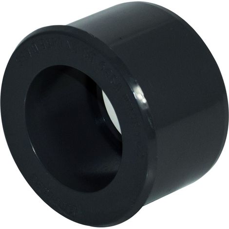 FloPlast 50mm x 32mm ABS Solvent Weld Reducer - Black 5 Pack (1/2)