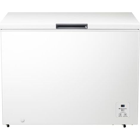 Hisense FC386D4AWLYE. Capacità netta congelatore: 297 L, Classe climatica: SN-T, Capacità di congelamento: 16 kg/24h, Autonomia senza energia elettrica: 40 h, Emissione acustica: 37 dB, Punteggio: ... (1/4)