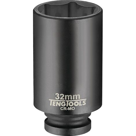 Douille à choc 1/2 longues 6-pans Teng Tools 920623N