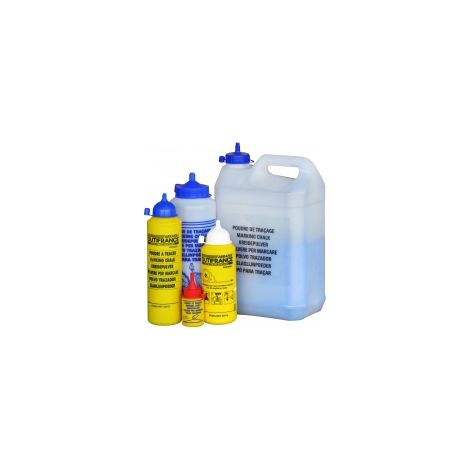 OUTIFRANCE Poudre de traçage Jaune 340 g