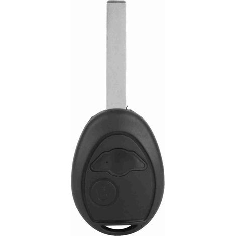 2 Boutons Noir Voiture Télécommande Boîtier Porte-clé Coque de Couverture pour Mini One S R50 Boîtier Porte-clé Remplacement de clé R50 R53 Fob..